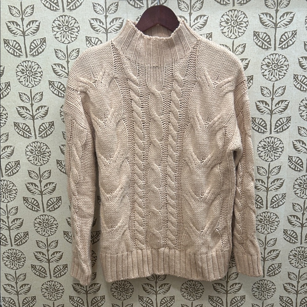 Charlie Holiday Light Pink/Cream Color Sweater